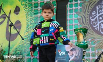 مراسم عزاداری شهادت حضرت زهرا(س) در منطقه 17