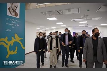 بازدید رئیس شورای شهر و سرپرست شهرداری تهران از کوشک باغ هنر 2