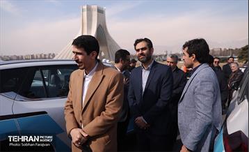 آیین رونمایی و ورود ناوگان حمل‌ونقل برقی شهر تهران 13