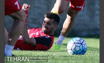 تمرین تیم فوتبال پرسپولیس