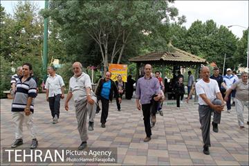 ورزش و نشاط صبحگاهی در بوستان های تهران‎ 5