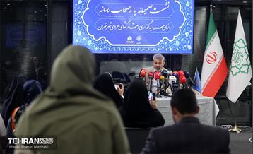 نشست خبری مدیرعامل سازمان سرمایه گذاری و مشارکت‎‌‌های مردمی شهرداری تهران 14