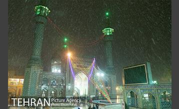 بارش اولین برف پاییزی تهران 16