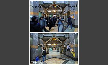 تهران تحت تاثیر ویروس کرونا 9