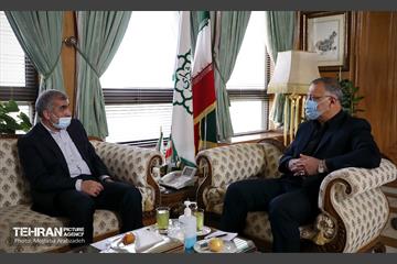 جلسه شهردار تهران با علی نیکزاد 13
