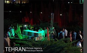 مراسم وداع با 150 شهید دوران دفاع مقدس 35