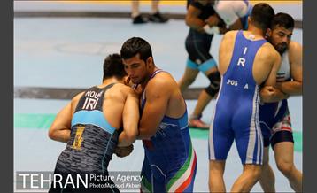 برگزاری تمرینات تیم ملی کشتی فرنگی 22