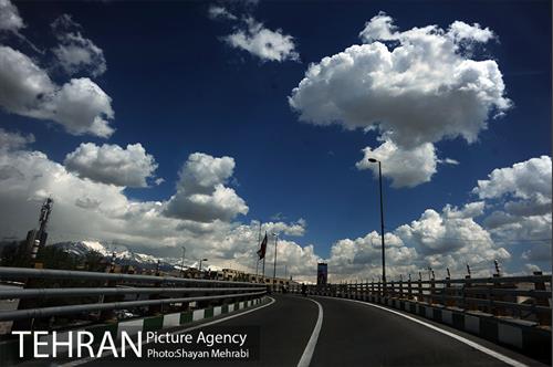 ابرهای کومه‌ای بر فراز تهران 6