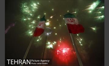 جشن نور نیمه شعبان در برج میلاد تهران 8