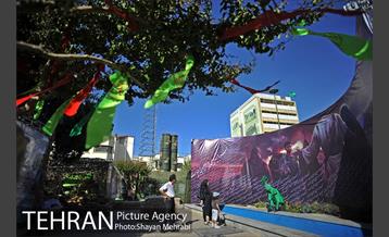 نمایشگاه دفاع مقدس در میدان بهارستان 49