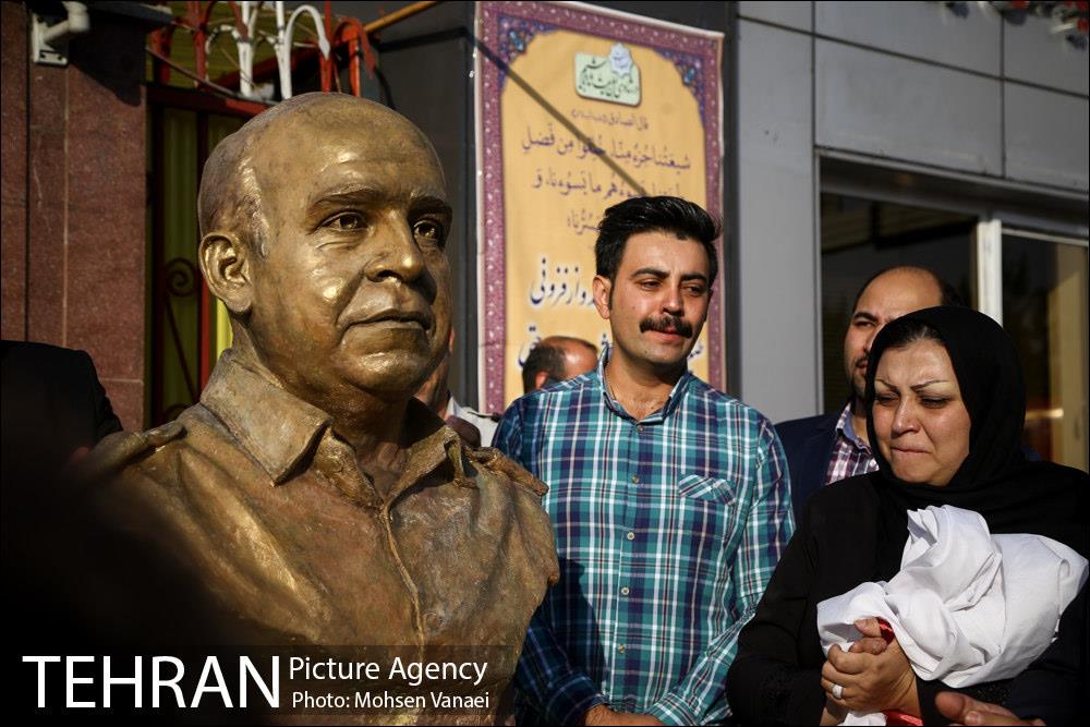 نامگذاری ایستگاه ٤٩ آتش نشانی به نام شهید امینی و رونمایی از سردیس 1