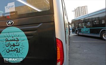 آغاز فعالیت اتوبوس‌های برقی جدید در ۳ خط اتوبوسرانی تهران  44