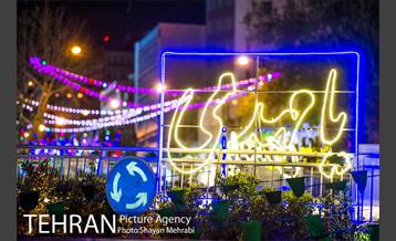 آذین بندی خیابان های تهران به مناسبت نیمه شعبان 8