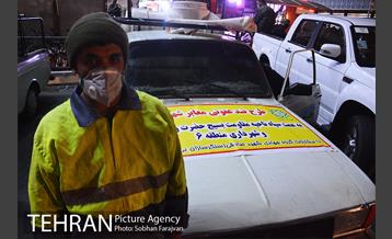 طرح ضدعفونی معابر شهری 4