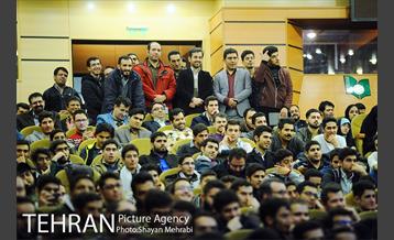 حضور شهردار تهران در دانشگاه شهید بهشتی در روز دانشجو 3