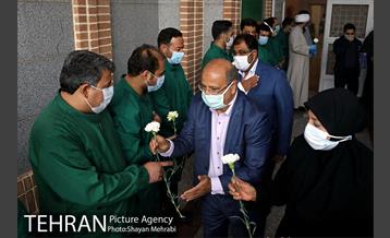 بازدید دکتر زالی از بهشت زهرا(س) 19