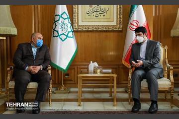 دیدار شهردار تهران با معاون استاندار نجف اشرف 3