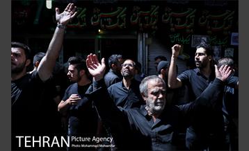 عزاداری تاسوعا در بازار تهران 7