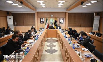 نشست خبری فرمانده یگان حفاظت شهرداری تهران 11