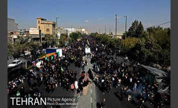 پیاده روی جاماندگان اربعین حسینی(ع) در تهران-2 14