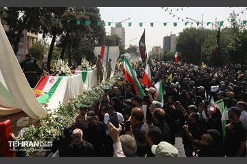 تشییع شهدای اقتدار ملی در تهران - 3  68