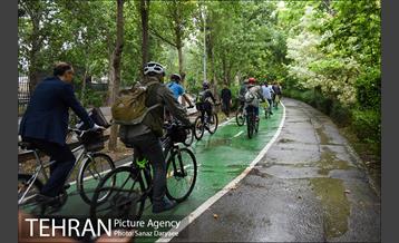 افتتاح مسیر دوچرخه سواری بوستان لاله 13
