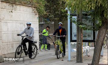 پویش سه شنبه های بدون خودرو در منطقه 8