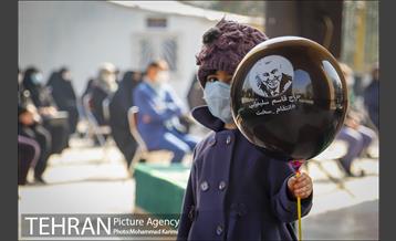 مراسم نخستین سالگرد شهادت سردار سلیمانی منطقه۱۶