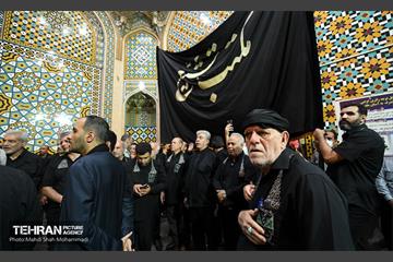 مراسم عزاداری مسلمیه در حرم حضرت عبدالعظیم (ع)