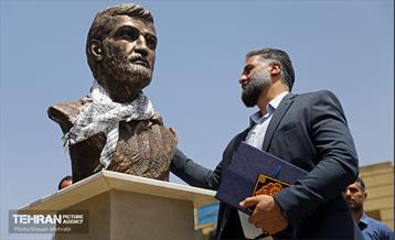 رونمایی از سردیس سردار شهید احمد متوسلیان 7