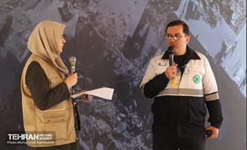 تمرین سراسری زلزله در بوستان ولایت 45