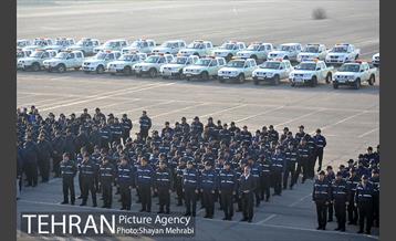 پیشواز نیروهای شهربان و حریم بان از نوروز با حضور شهردار تهران 25