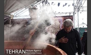 آیین سنتی " سمنوپزان" در میدان امام حسین (ع) 4