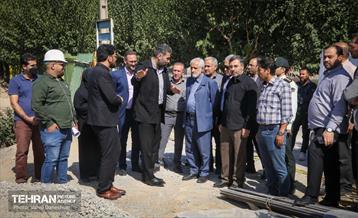 بازدید پرویز سروری از منطقه 17