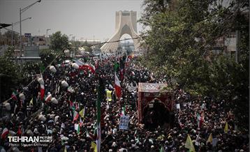 تشییع شهدای اقتدار ملی در تهران - 4 49