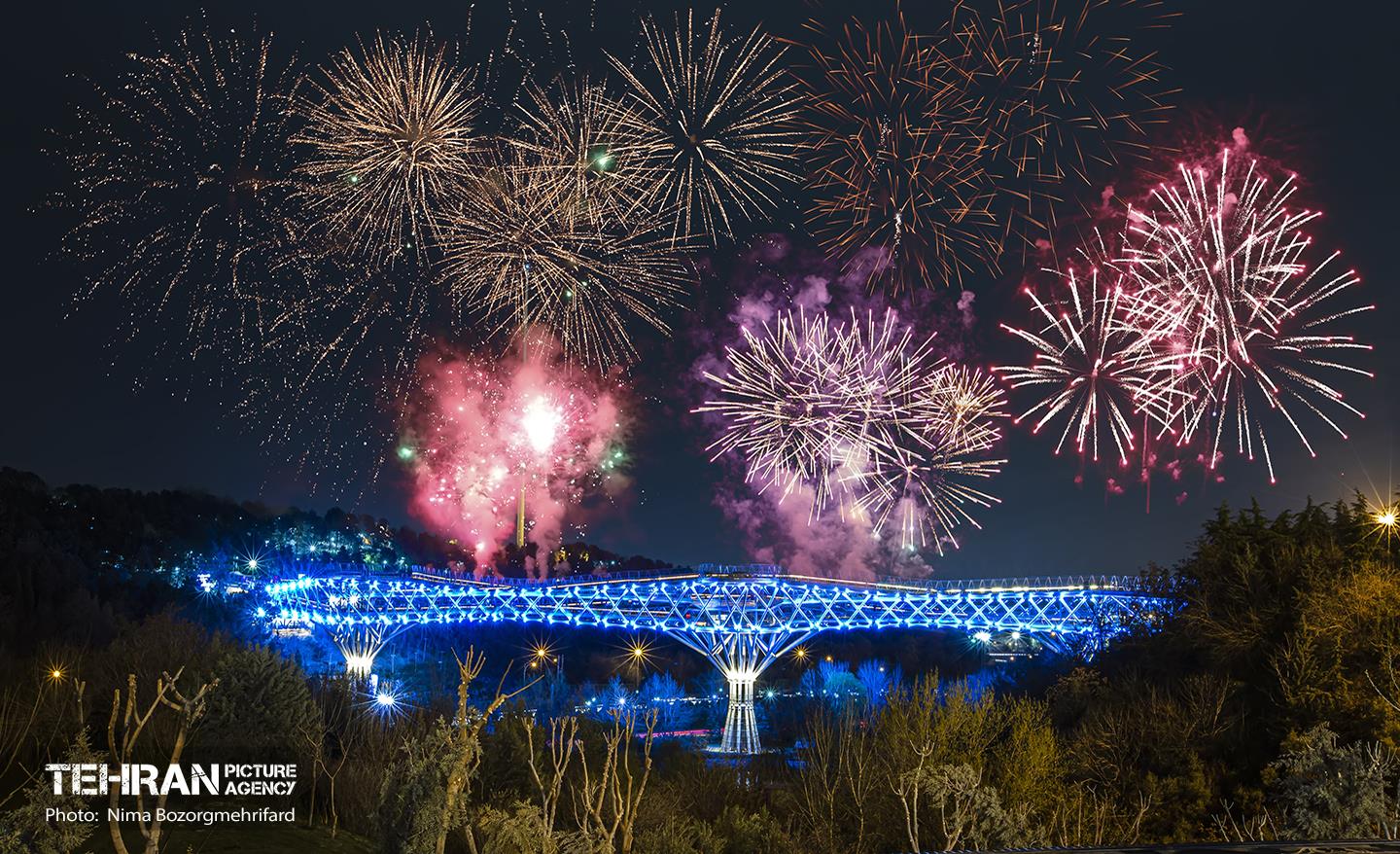 نورافشانی نوروزی در پل طبیعت  20