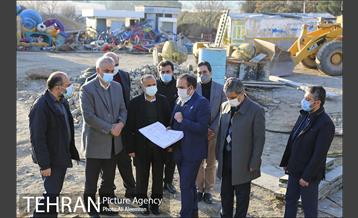 بازدید مصطفی سلیمی از پروژه های منطقه 4