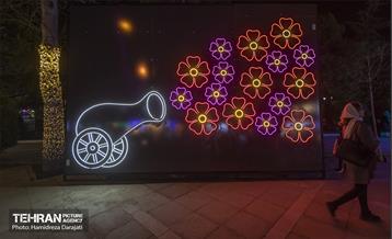 تهران غرق در نور 35