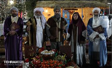 جشنواره «نور در یلدای ایرانی» در بوستان ملت 29