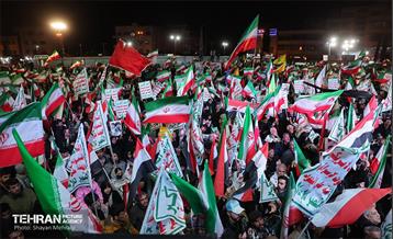 اجتماع مردم غیور تهران در قدردانی از همراهی جبهه مقاومت یمن 7