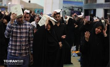 احیای شب بیست‌ویکم ماه رمضان در مصلای امام خمینی (ره) 8