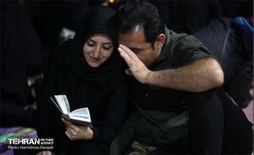 احیای شب‌ بیست‌ویکم ماه رمضان در مقبره الشهدای گمنام ندسا 29