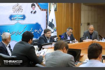 نشست خبری اولین اجلاس همکاری کمیسیون های معماری و شهرسازی شوراهای استان تهران 7