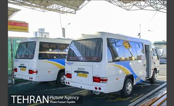 افتتاح خط مینی بوس پایانه مترو صادقیه و باغ فیض 16