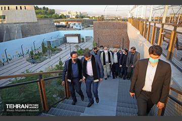 بازدید رئیس شورای شهر و سرپرست شهرداری تهران از کوشک باغ هنر 18