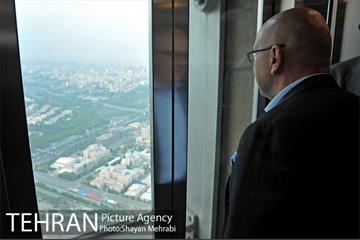 بازدید وزیر فرهنگ و رسانه های جمهوری صربستان از برج میلاد تهران 2