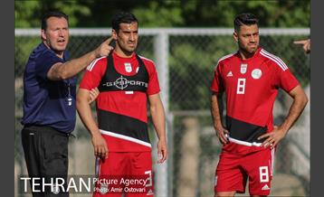 تمرین تیم ملی فوتبال زیر نظر ویلموتس با حضور پرسپولیسی‌ها 12