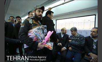 مراسم بهره برداری از 65 دستگاه واگن و لکوموتیو برقی مترو تهران و حومه 40