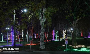 جشنواره «نور در یلدای ایرانی» در بوستان ملت 6