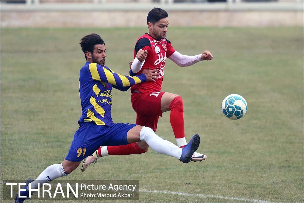 دیدار دوستانه تیم های فوتبال پرسپولیس و پارس جنوبی جم